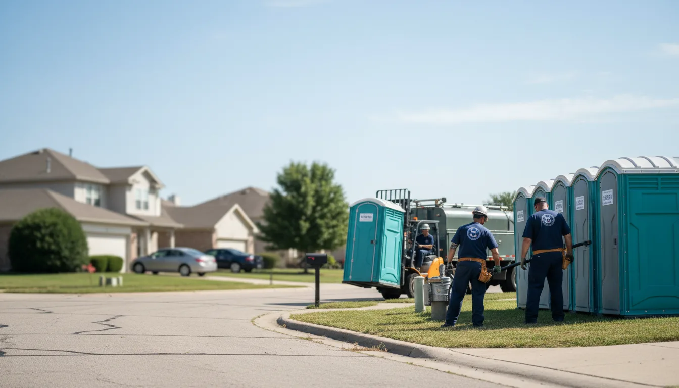 Porta Potty Rental in Coffeyville, KS near me